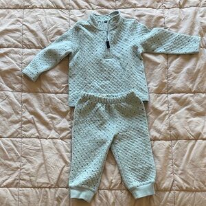 J.Crew Crew Cuts sweatsuit set size 18-24m